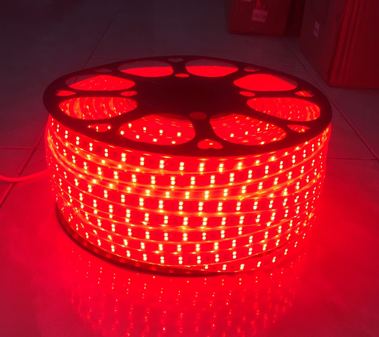 Cuộn Led Dây Đôi 2835 - 100M (2 Hàng Led Đôi) + Tặng 5 Dây Nguồn - Đèn Led Thiên Vân