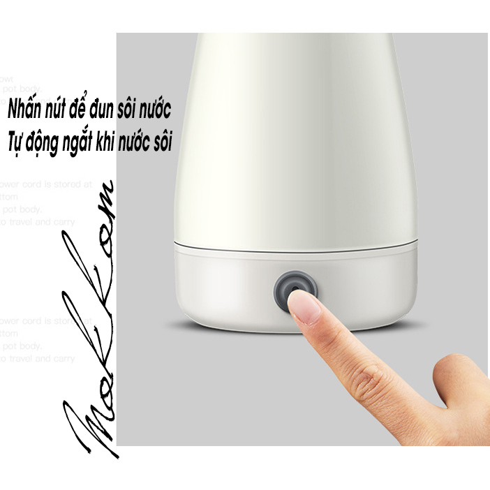 Ấm Siêu Tốc Mini Mokkom 500ml