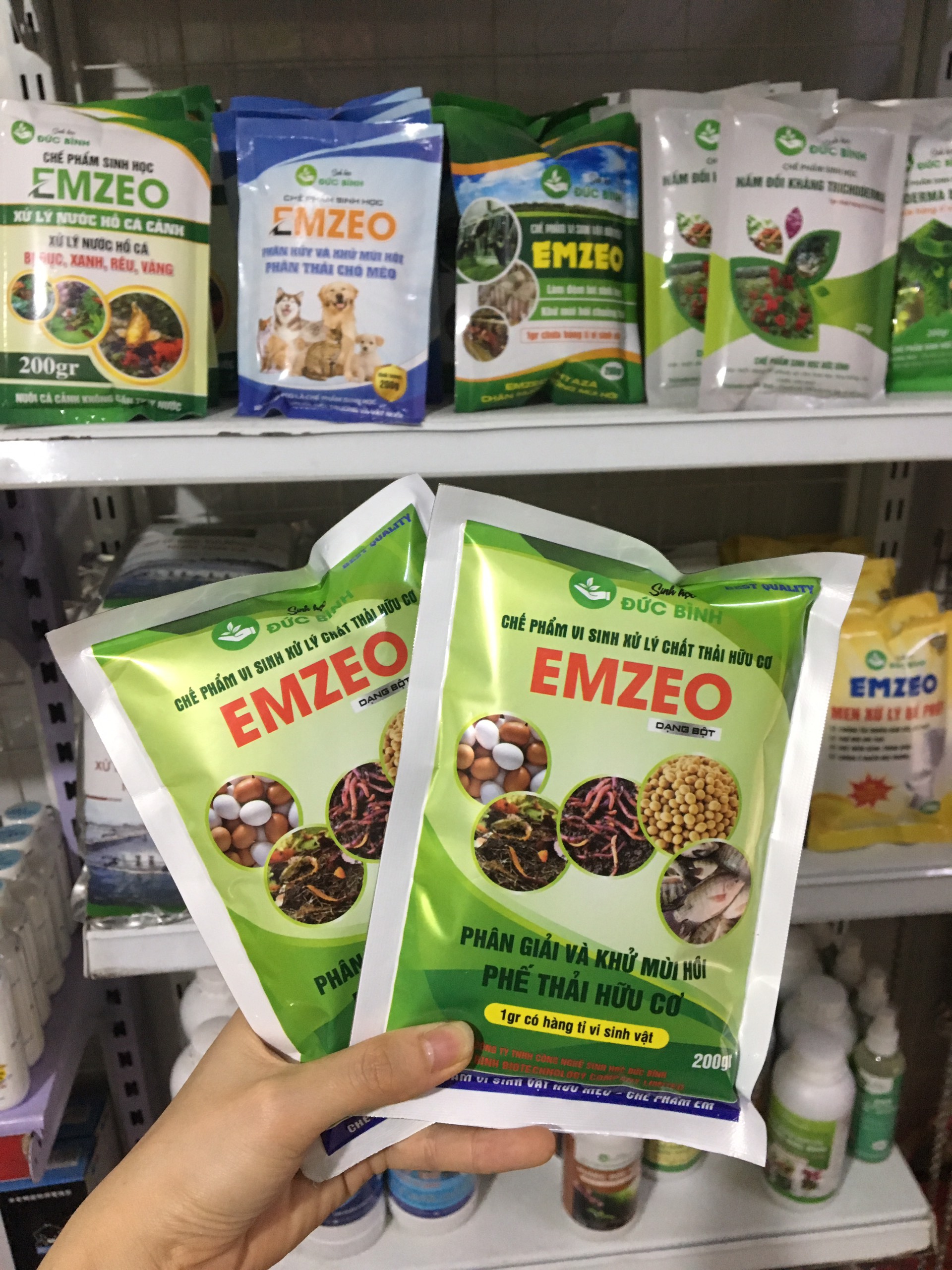 Chế Phẩm EM Gốc Dạng Bột - Chế Phẩm Emzeo