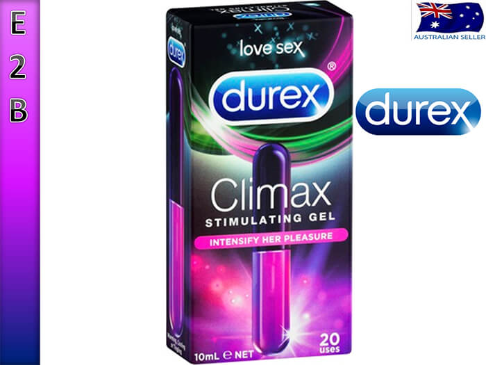 DUREX CLIMAX STIMULATING GEL 10ML Made in Australia