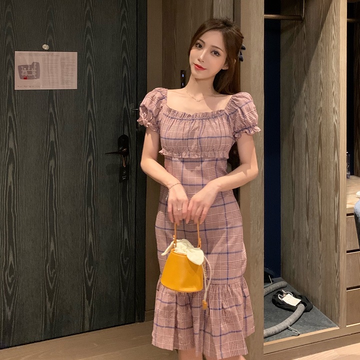 [HCM]Đầm Suông Kiểu Đuôi Cá