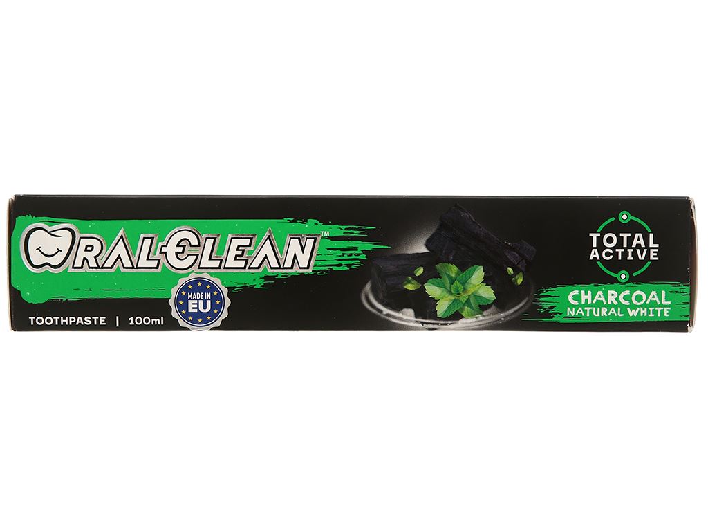 Kem đánh răng Oral-Clean Charcoal Natural White 100ml