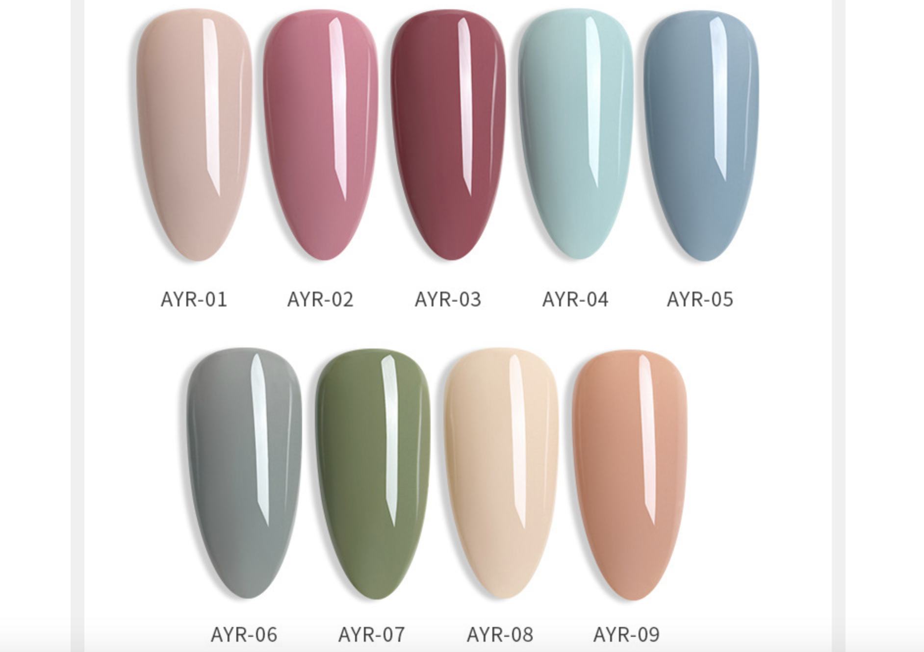 Sơn Gel AS Chai Đỏ Mã AYR 15ml