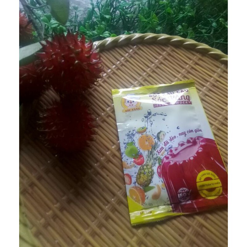 HỘP BỘT RAU CÂU DẺO SÓC VÀNG