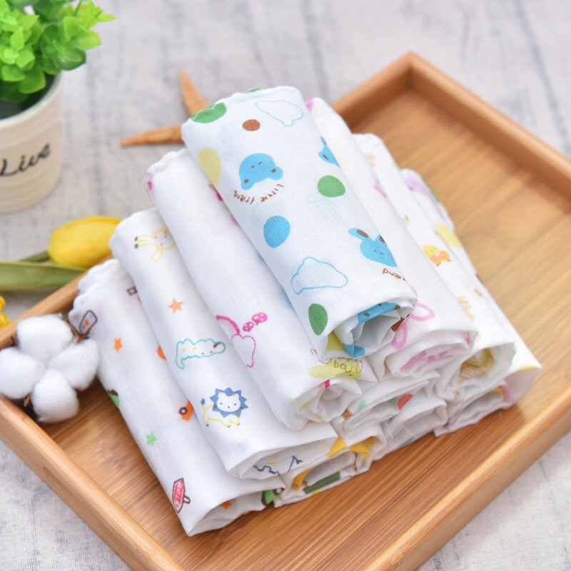 Khăn xô tắm 4 lớp cho bé kt 80*72cm