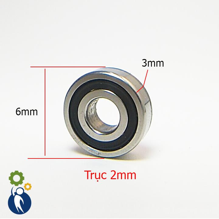 Vòng Bi Trục 2mm 2x6x3 692ZZ