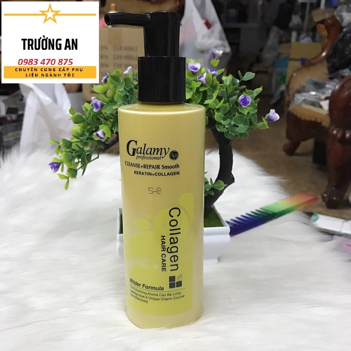 Kem hấp phục hồi tóc collagen Galamy 500ml