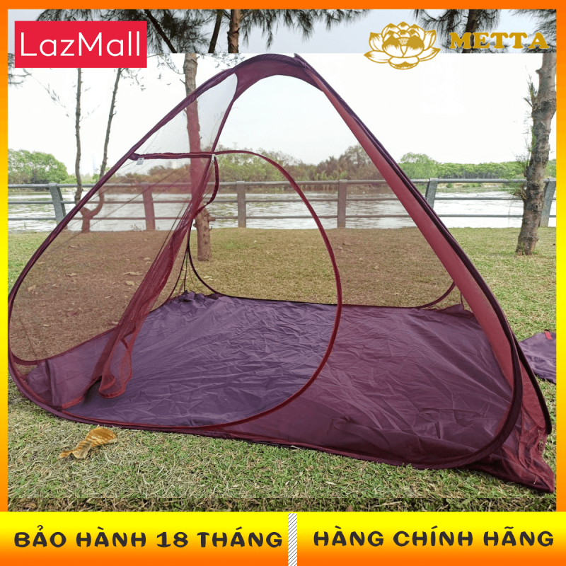 {NEW 2020} Mùng / Màn Ngủ Tự Bung METTA 2 Mét Vuông - BH 18 tháng - Hàng Chính Hãng - Việt Nam Xuất Khẩu