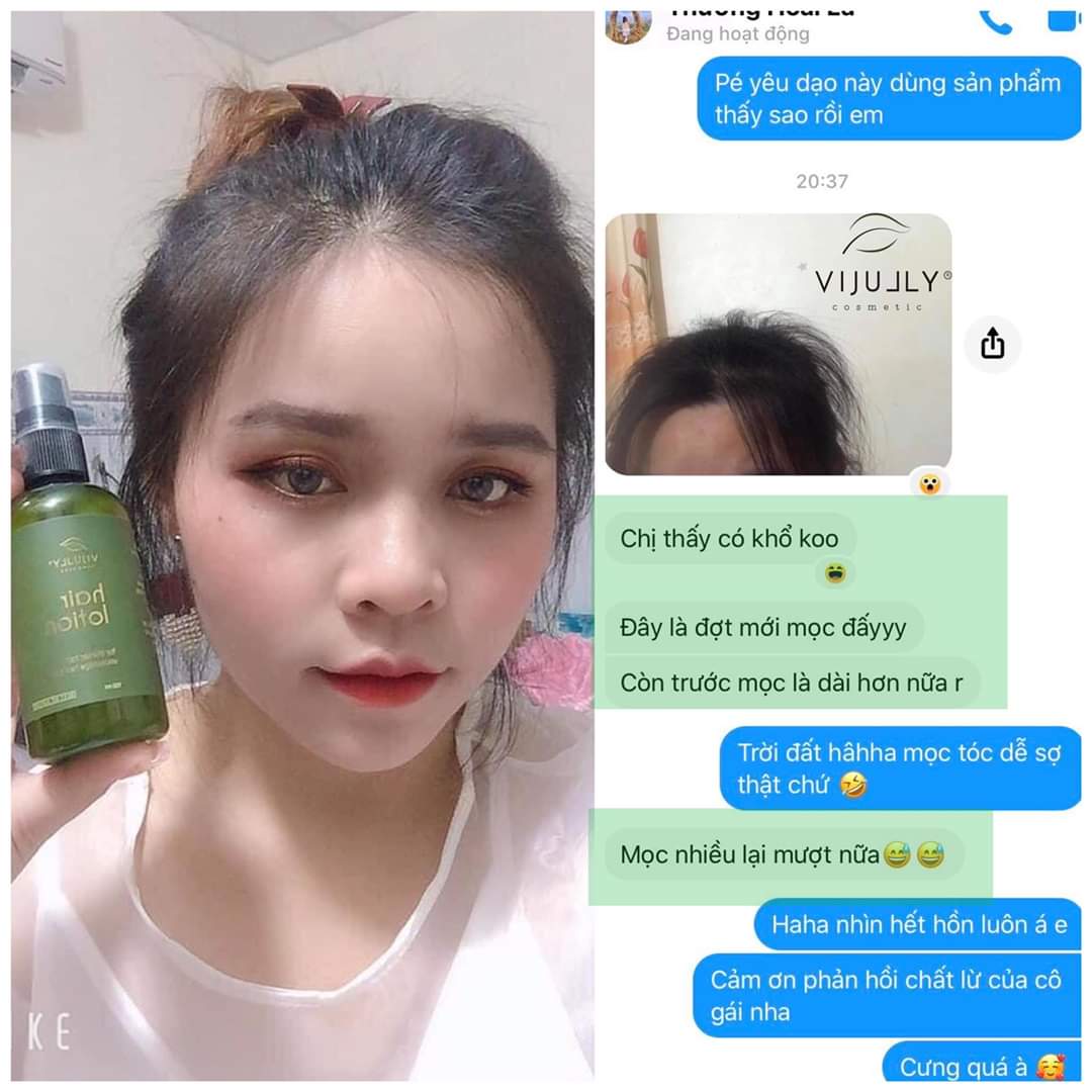 [ Vi Jully ] Combo 5 Chai Tinh Dầu Bưởi Vi Jully Kích Mọc Tóc - Làm Dài Tóc Nhanh