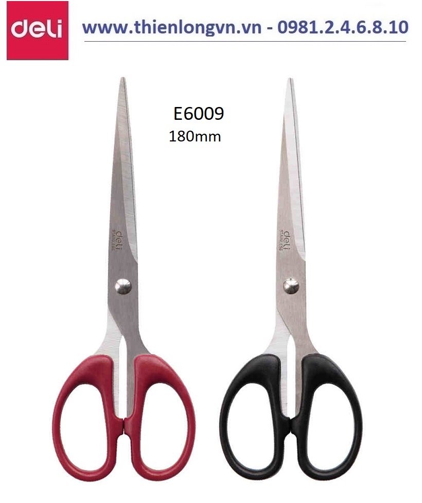 Kéo văn phòng 180mm Deli 6009