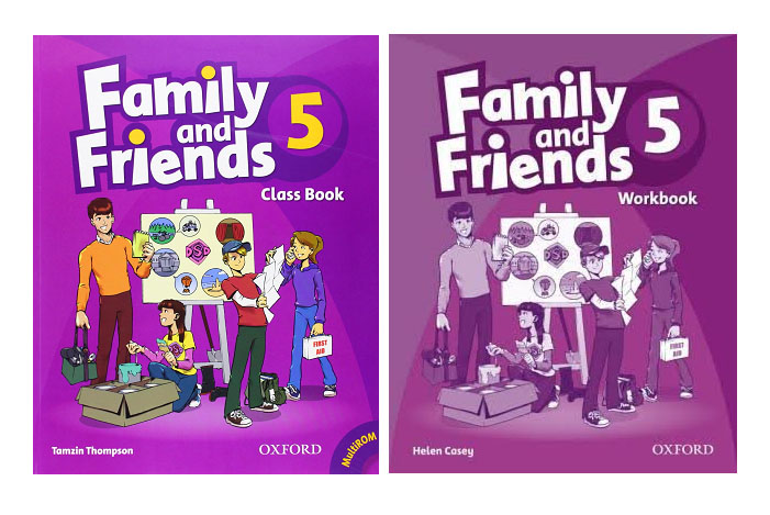Family And Friends 5 Tặng kèm file nghe