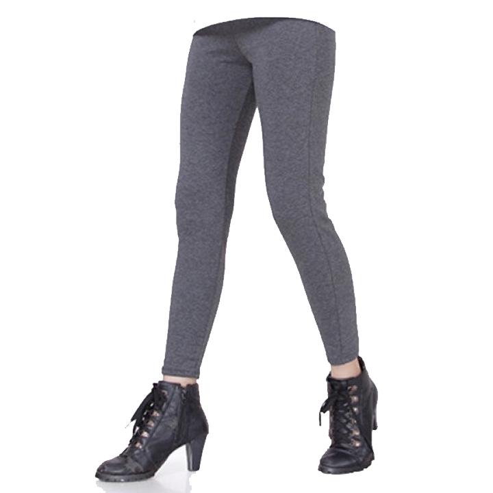 Quần legging nữ trơn 2 túi xéo