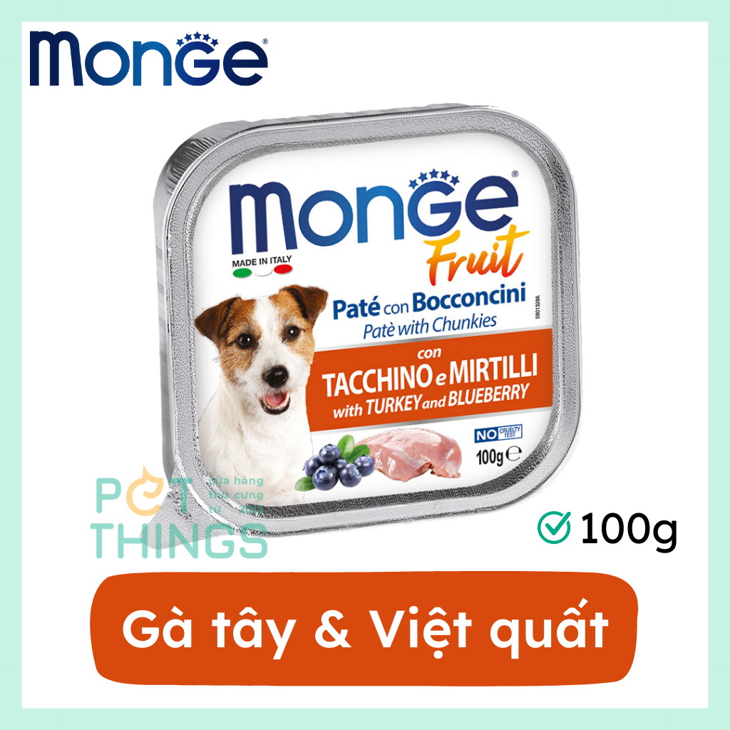 Monge dog wet food 100g