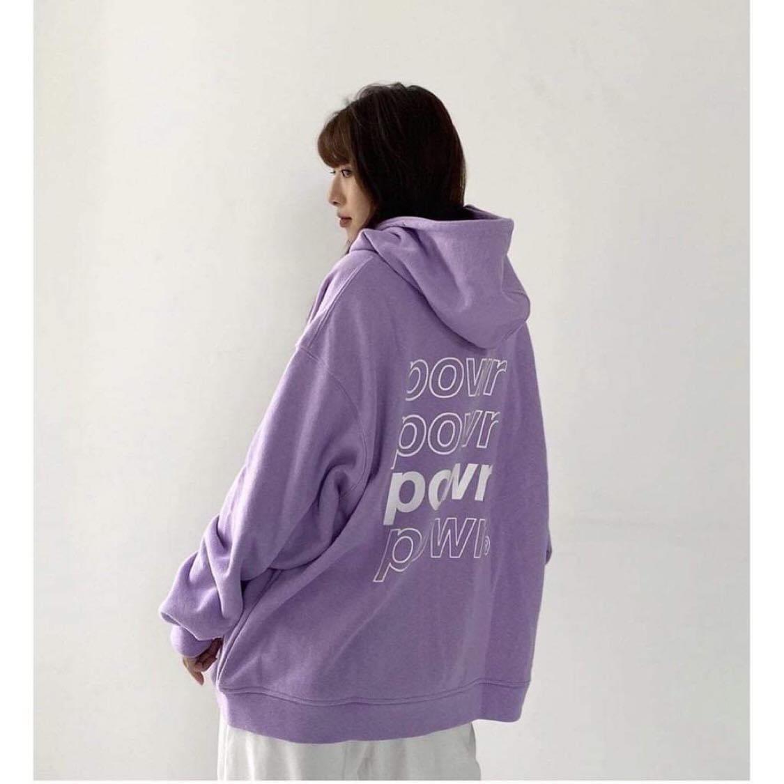 [HCM][FREESHIP TOÀN QUỐC] Áo khoác nam nữ form rộng hàn quốc hoodie nam nữ form rộng có dây kéo powr