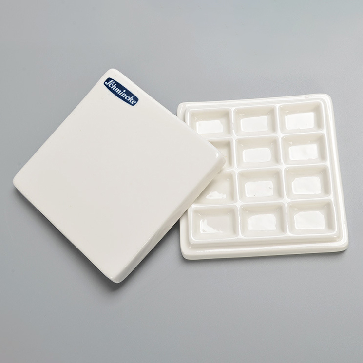 Palette sứ pha màu schmincke