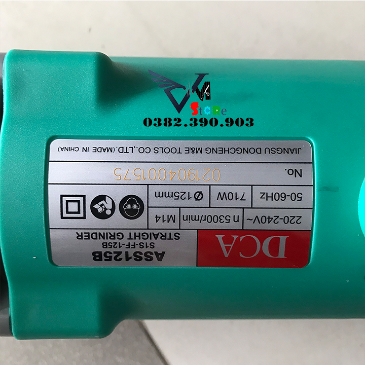 Máy mài thẳng 710W DCA ASS125 - máy mài thẳng 5 inch