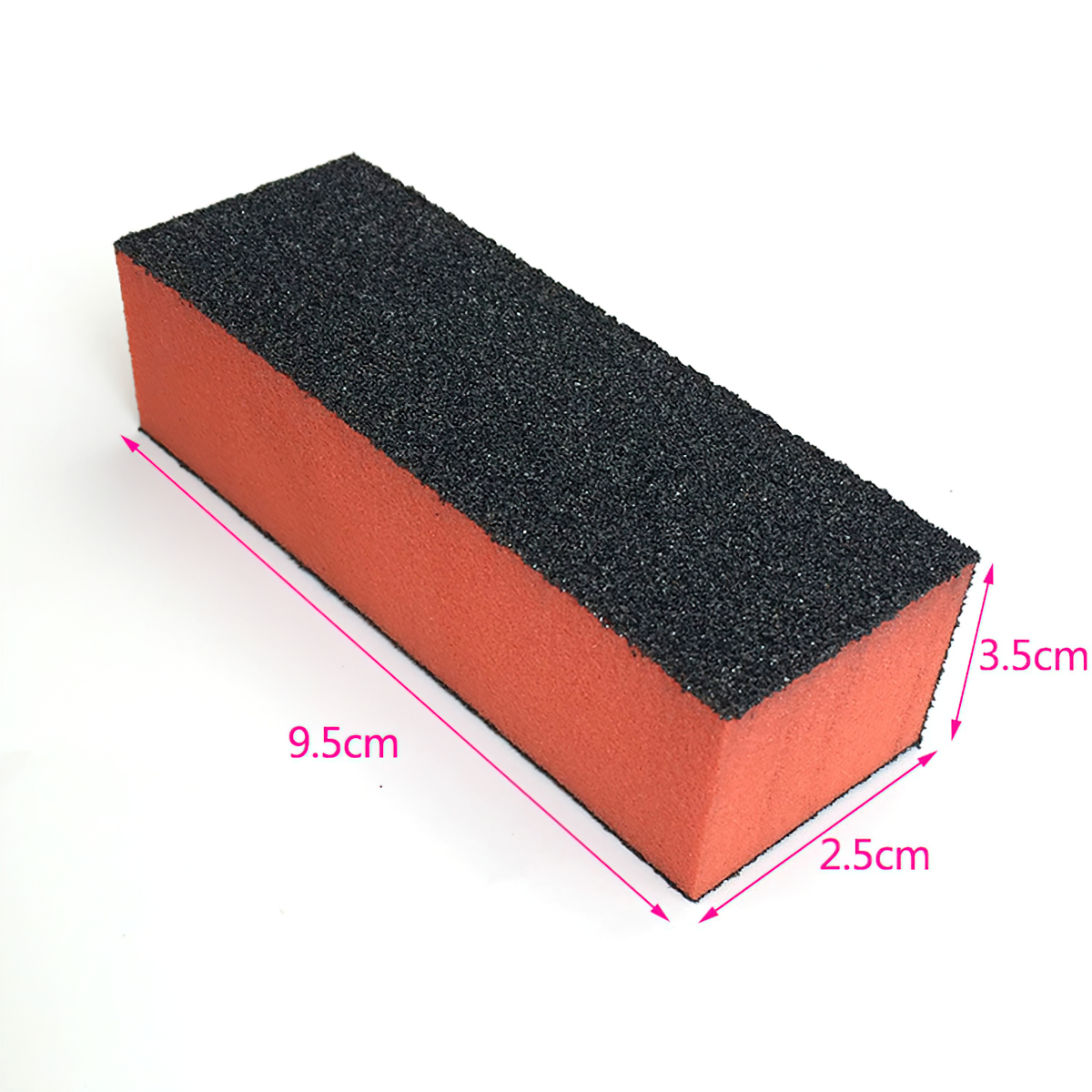 Smooth nail file, specialized for nail technicians