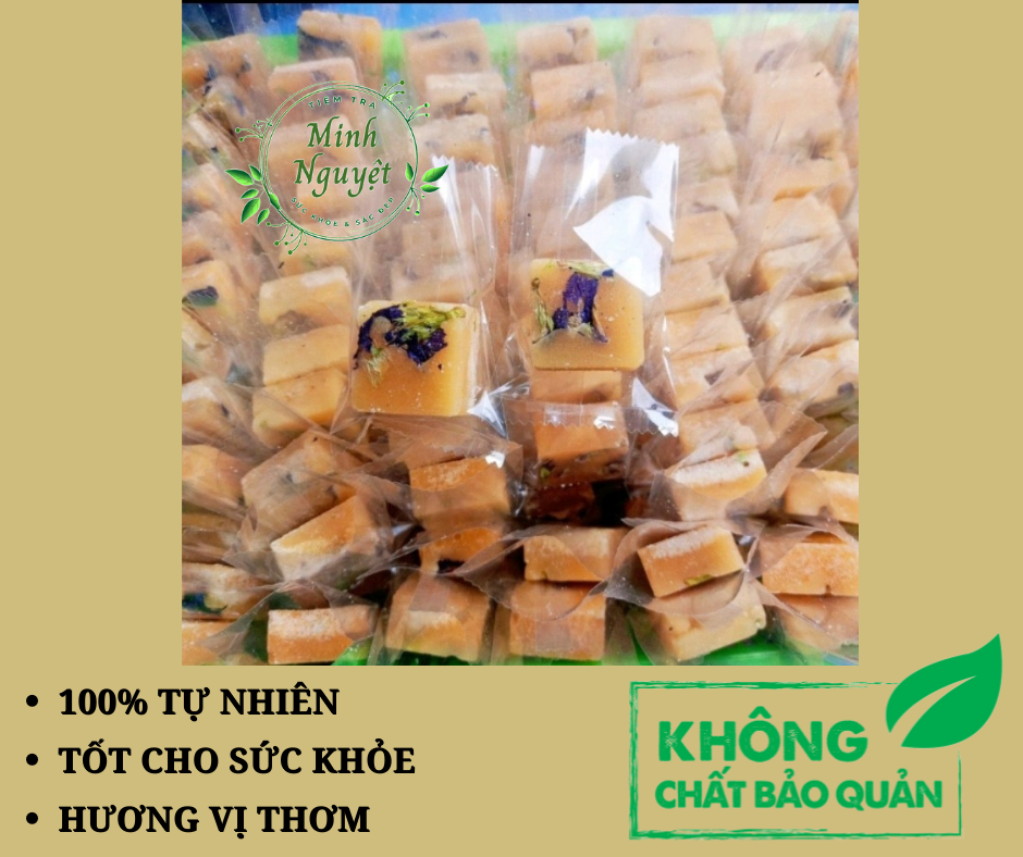 Trà hoa hoa đậu biếc đường phèn mật ong (300gram).