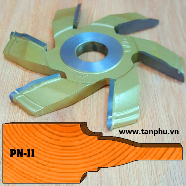 Mũi phay gỗ tupi đánh ván huỳnh pn11 6 cánh