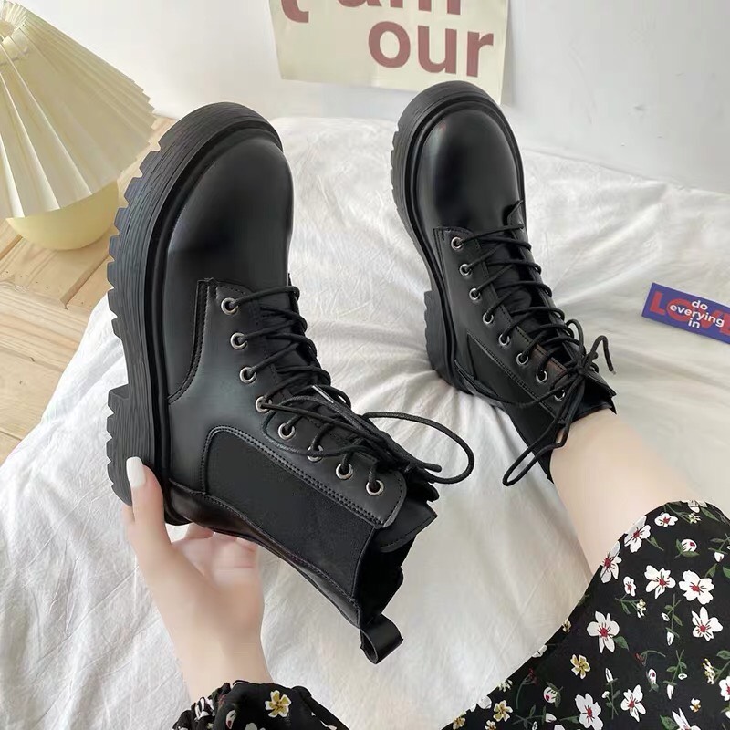 (giá sốc kèm video) giày boot nữ đế  5f siêu đẹp