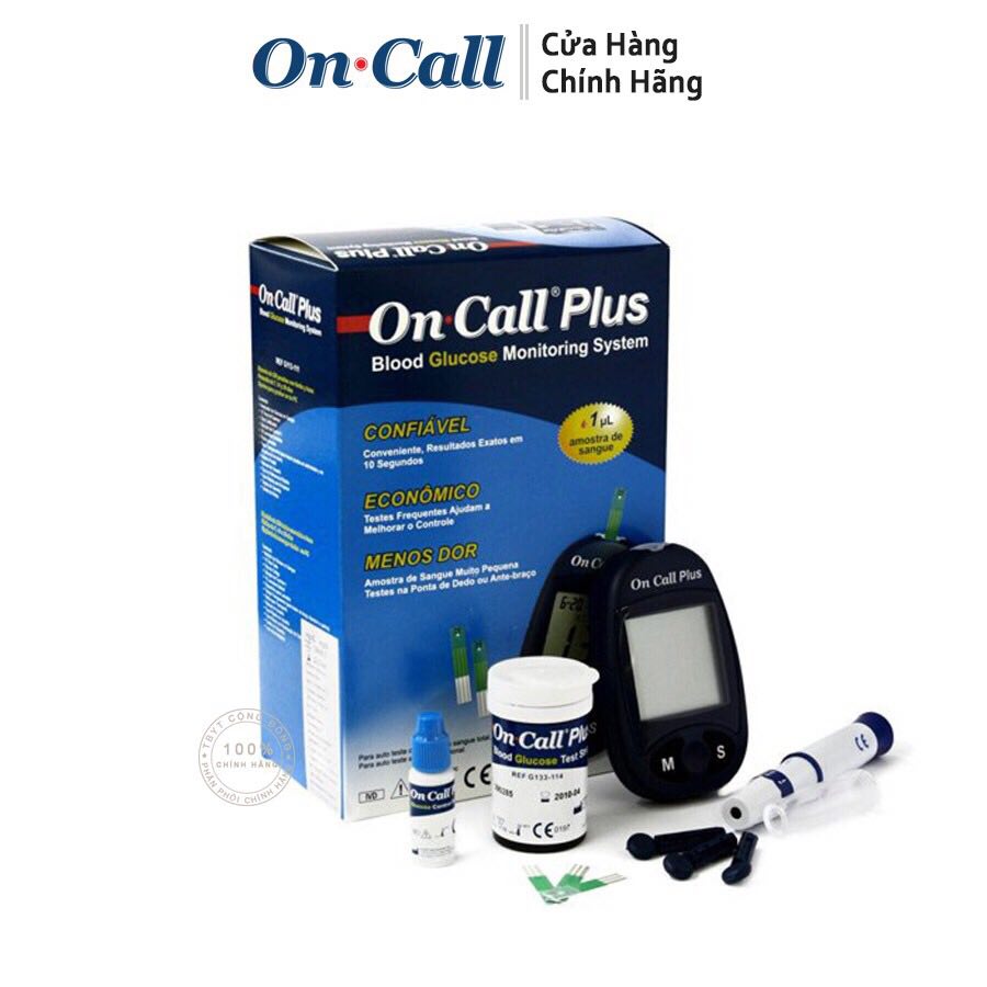 Que thử đường huyết On Call Plus