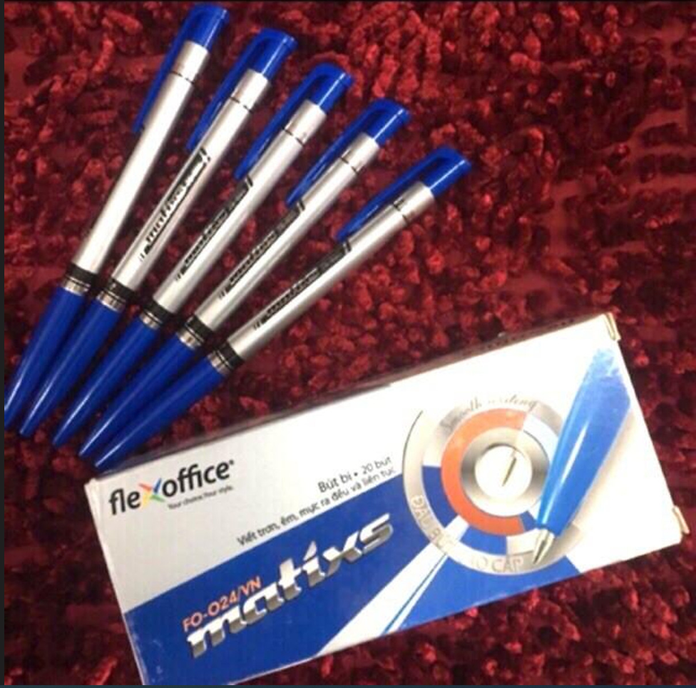 Hộp 20 bút bi thiên long fo-024 đẹp