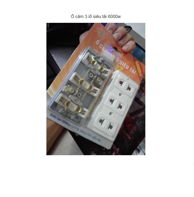 Ổ cắm siêu chịu tải 6000w