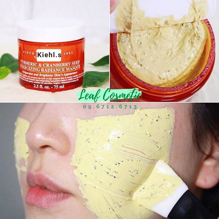 [ CHÍNH HÃNG ] Mặt Nạ Nghệ Kiehls Giúp Mờ Thâm, Sáng Da 5ML