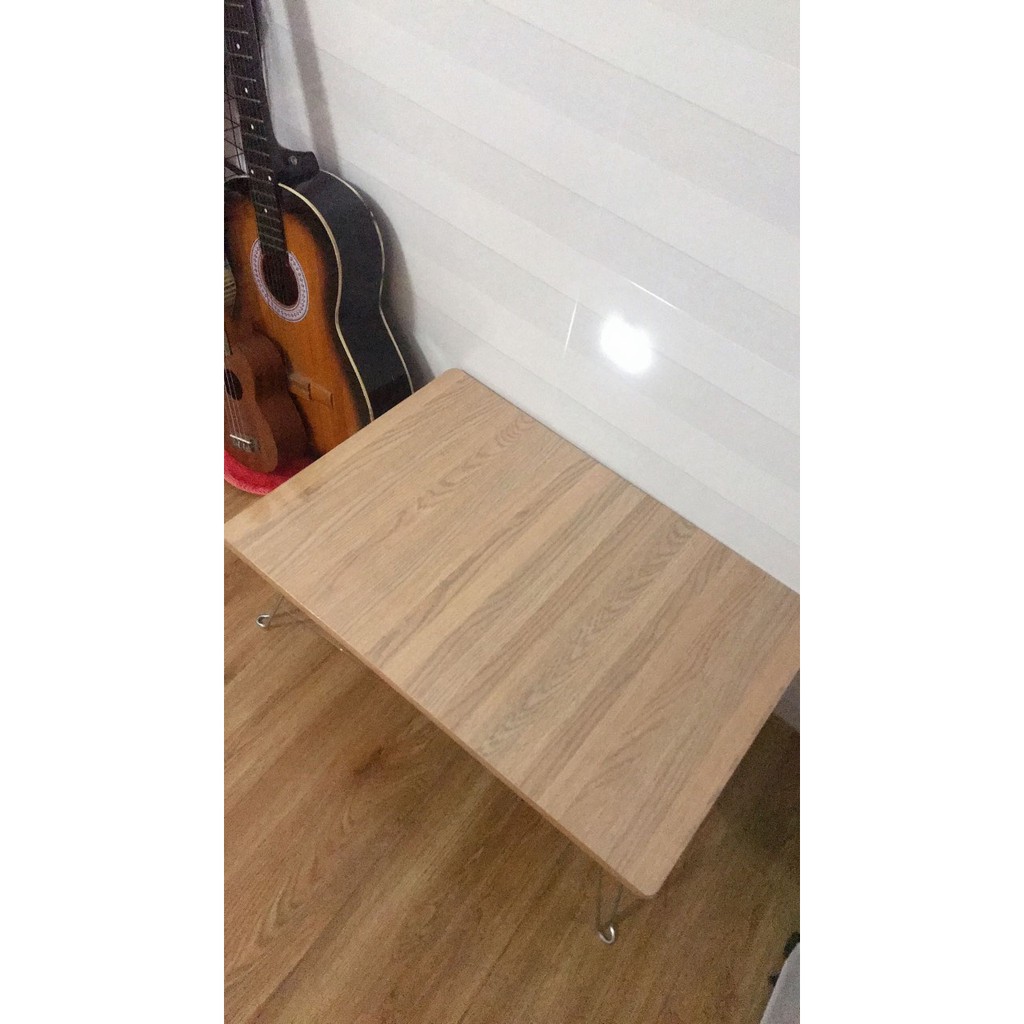 Bàn Xếp Vân Gỗ Bàn Học Sinh Xếp Gọn