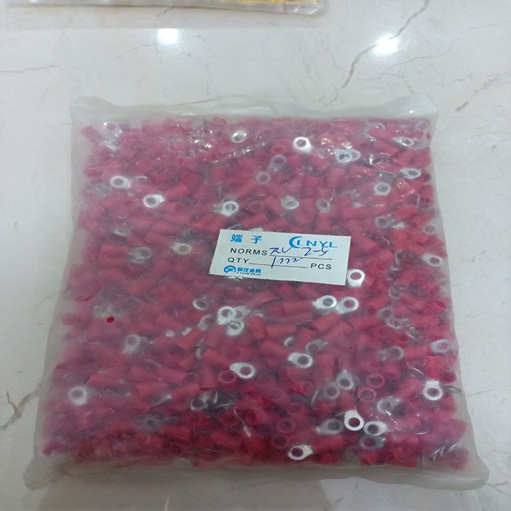 Đầu cos tròn RV2-4 túi 500cái