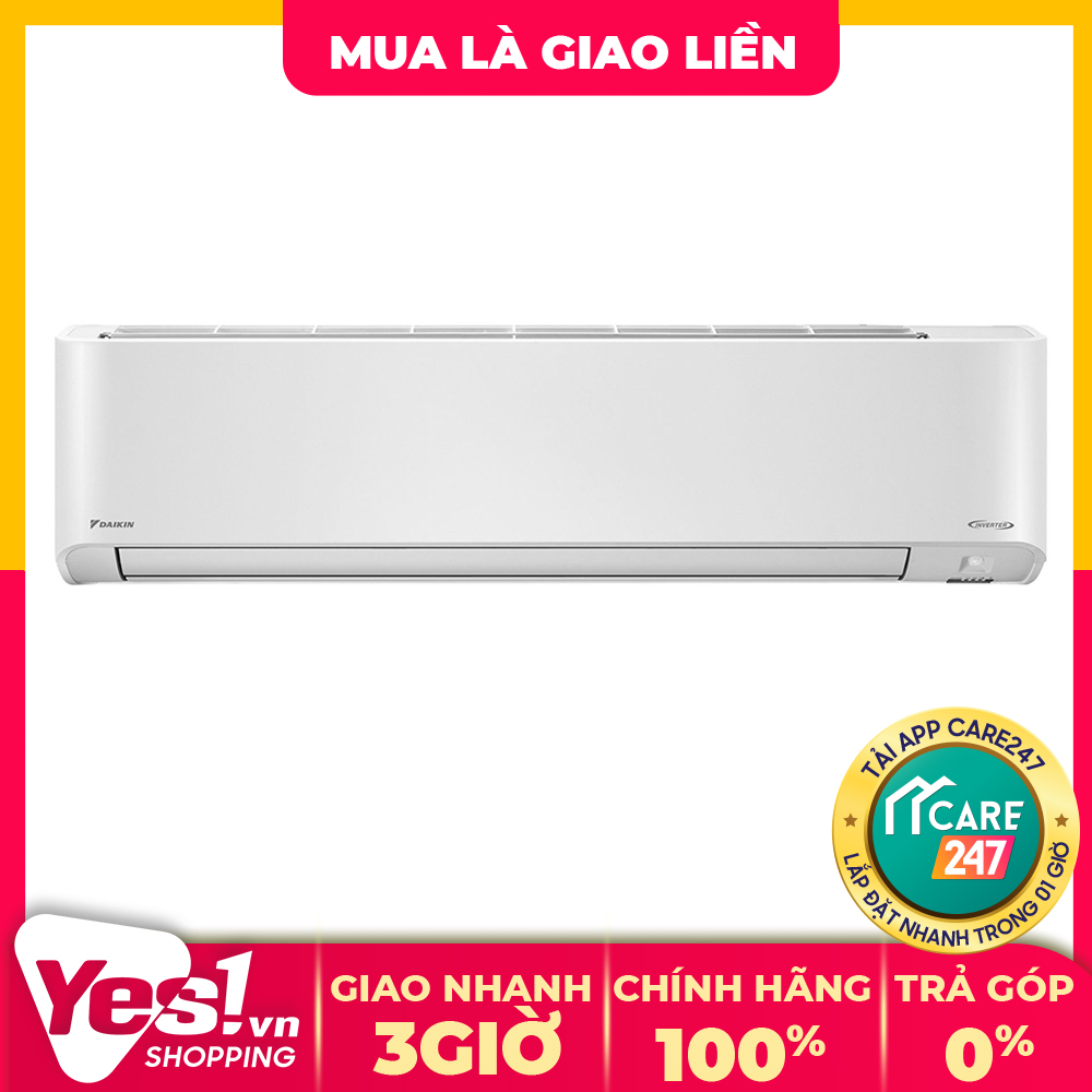 Máy lạnh Daikin Inverter 2 HP FTKZ50VVMV - Bảo hành chính hãng  - Voucher 10% lên đến 800K
