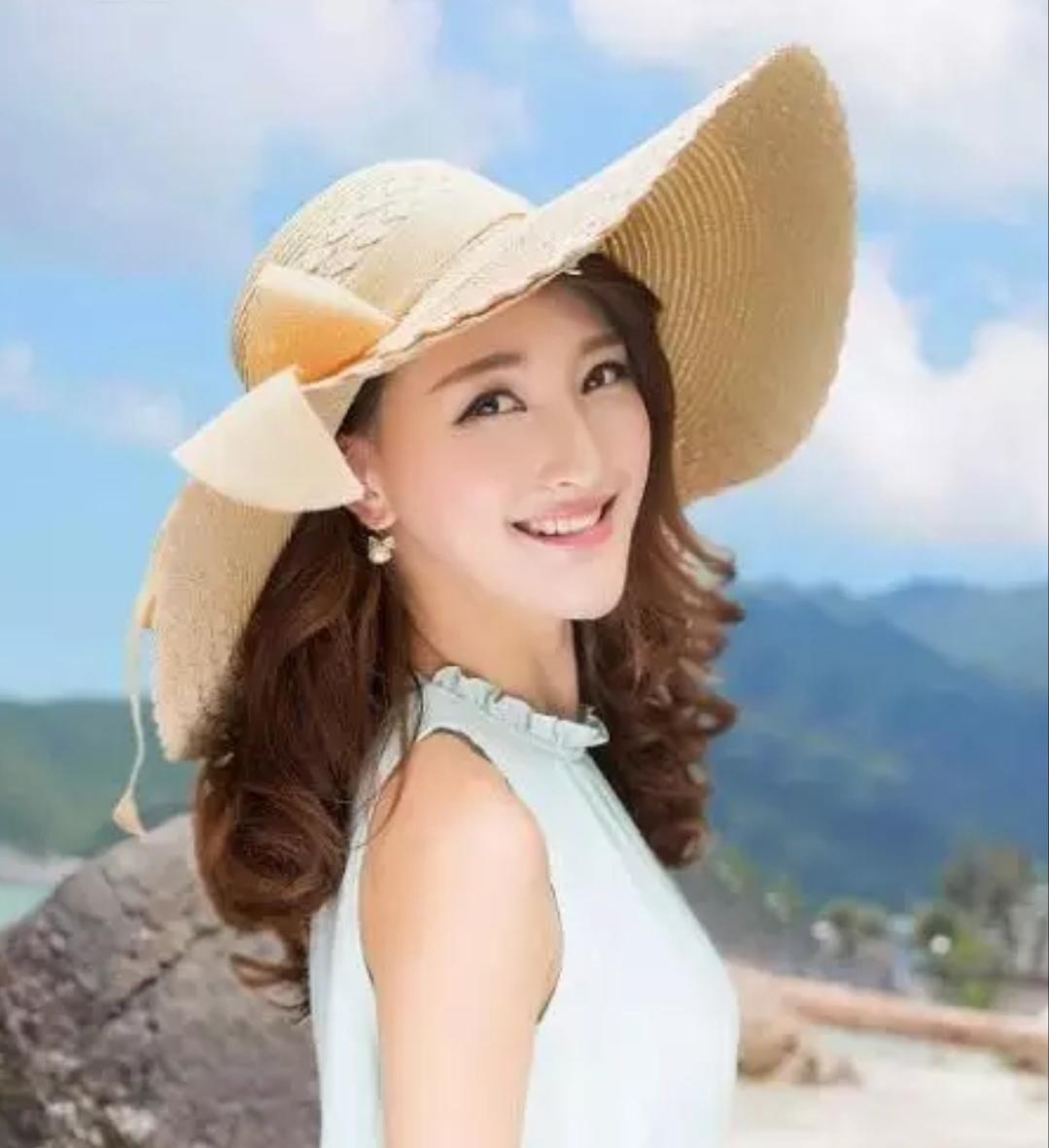 [HCM]Nón rộng vành đẹp mũ rộng vành đi biển chống nắng thời trang hàng nhập. Chất liệu cói