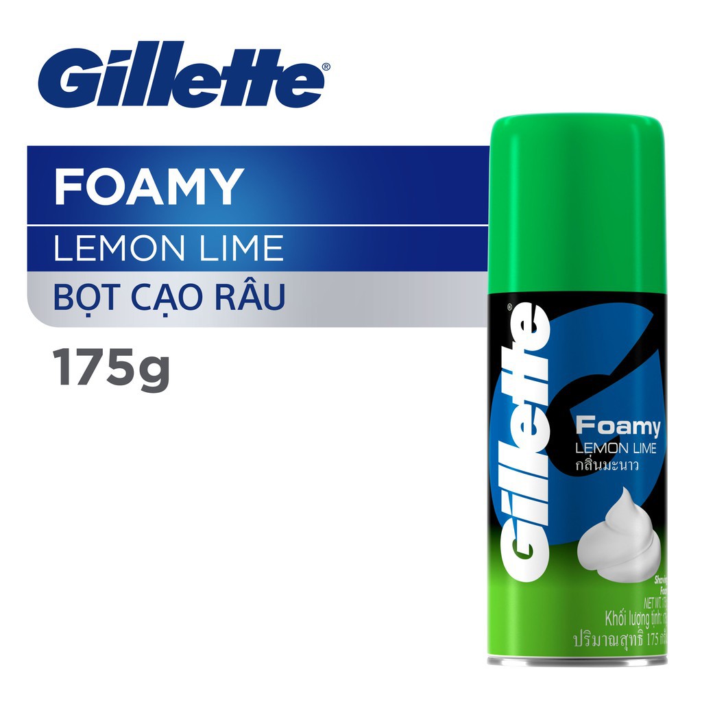 Bọt Cạo Râu GILLETTE Chai 175g
