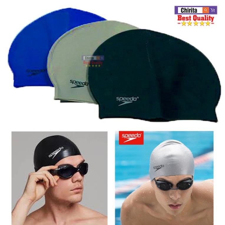 Nón bơi /nón bơi cao su /mũ bơi lặn speedo /nón bơi touche