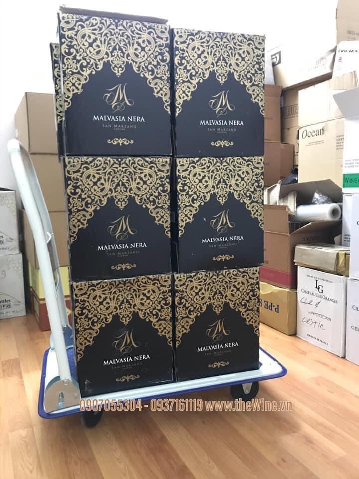 (Có hộp quà tặng miễn phí) Vang Nhập khẩu Ý M Malvasia Nera