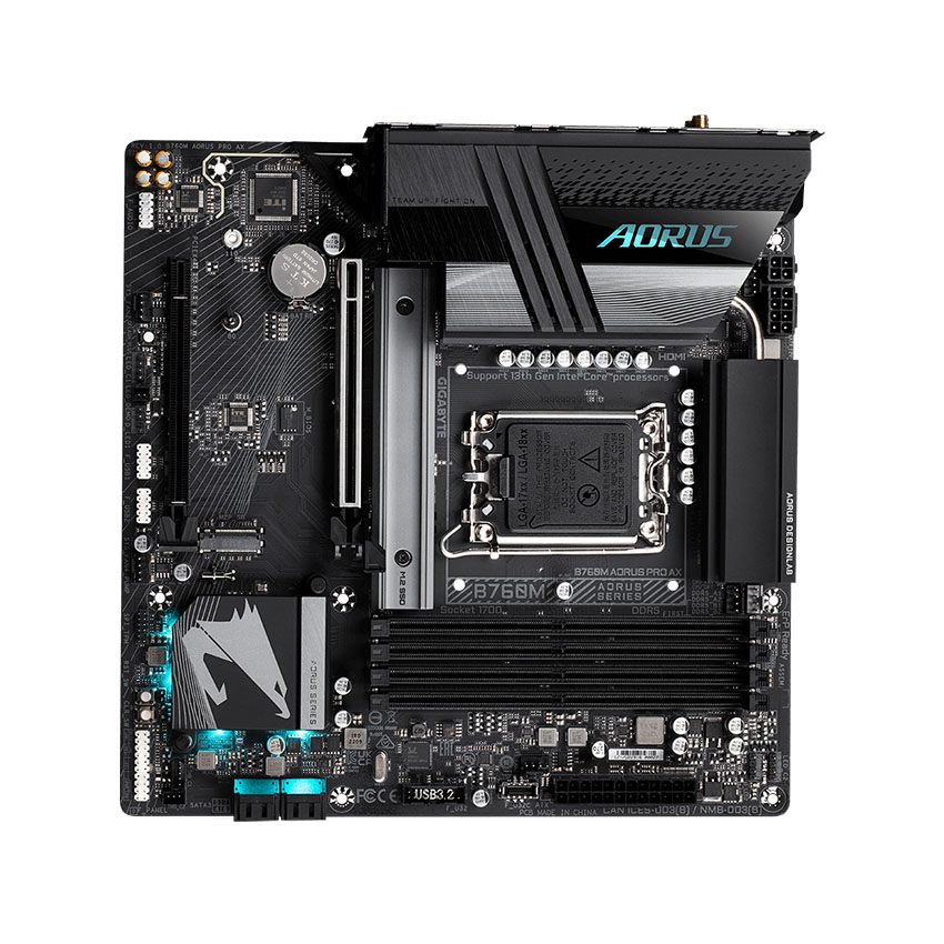 Mainboard Gigabyte B760M AORUS PRO AX DDR5 Hiệu năng vượt trội