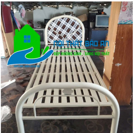 [HCM] Giường sắt đơn cho 1 người nằm 0.8m x 2m