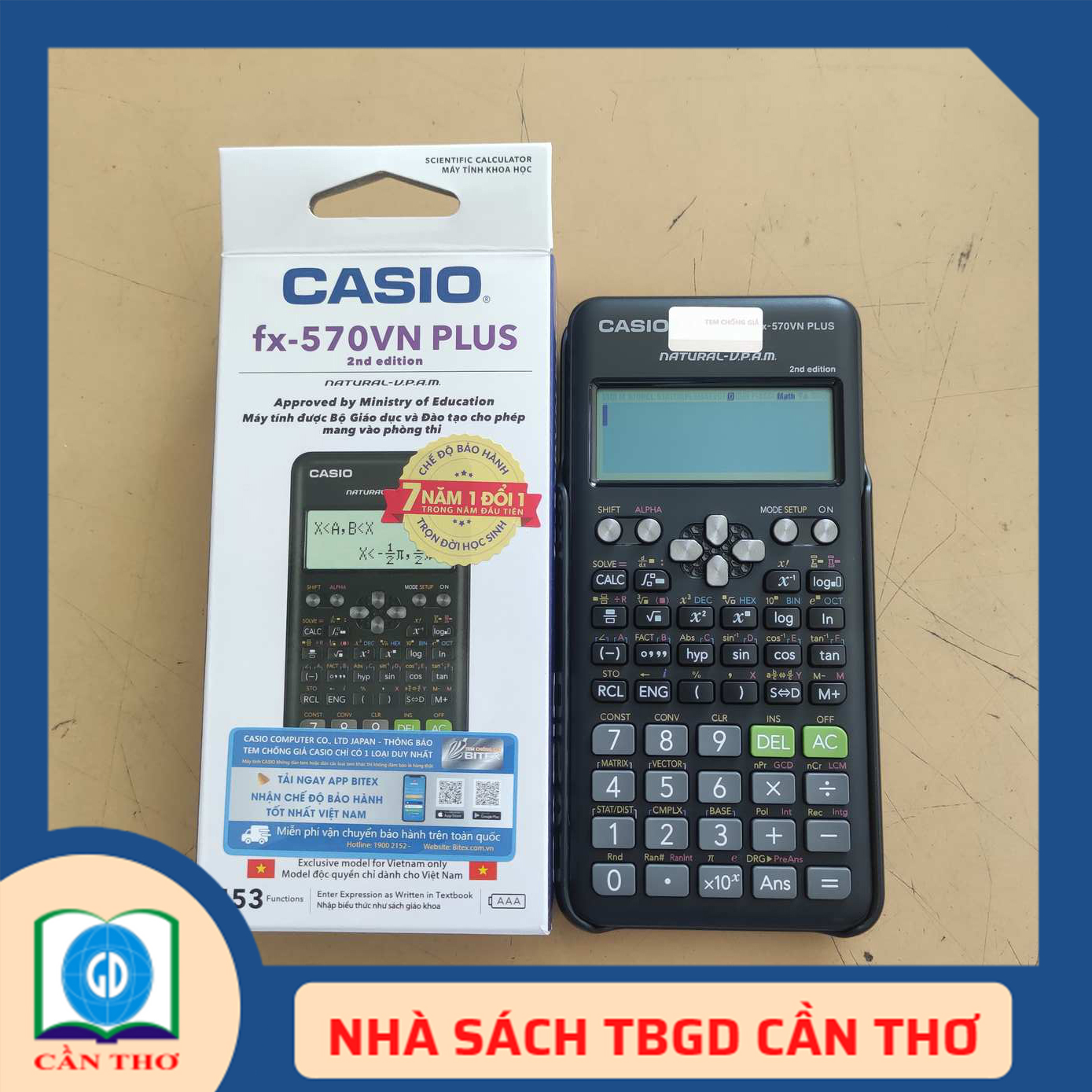Máy Tính Casio FX 570VN Plus NEW