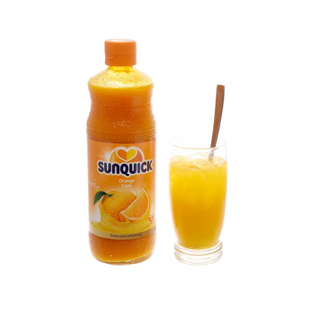 Nước ép cô đặc Sunquick - 100% từ trái cây thật, kinh tế, tiện lợi