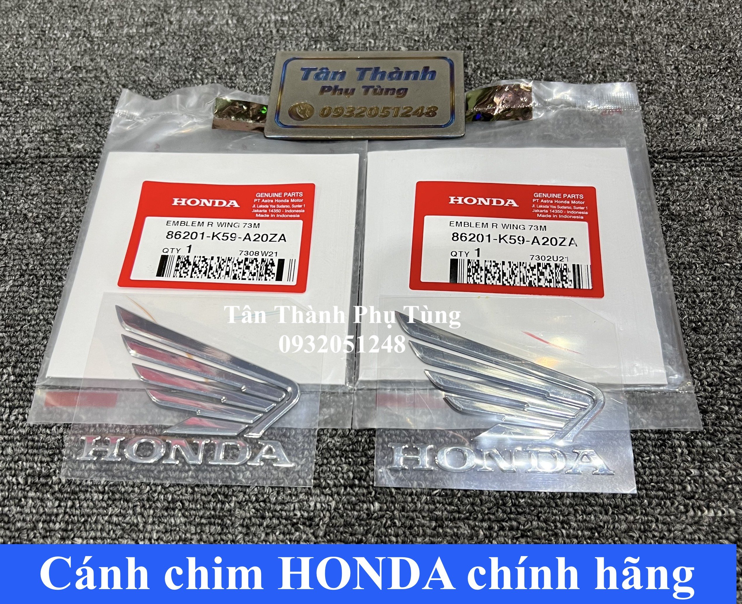 Tem nổi cánh chim honda chính hãng-20za