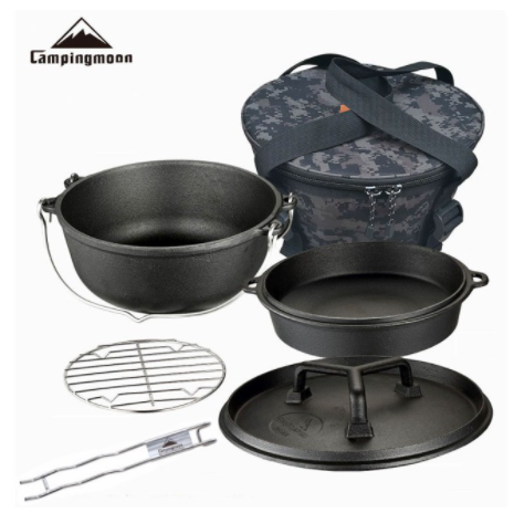 Nồi gang dã ngoại đa năng Campingmoon D0-28