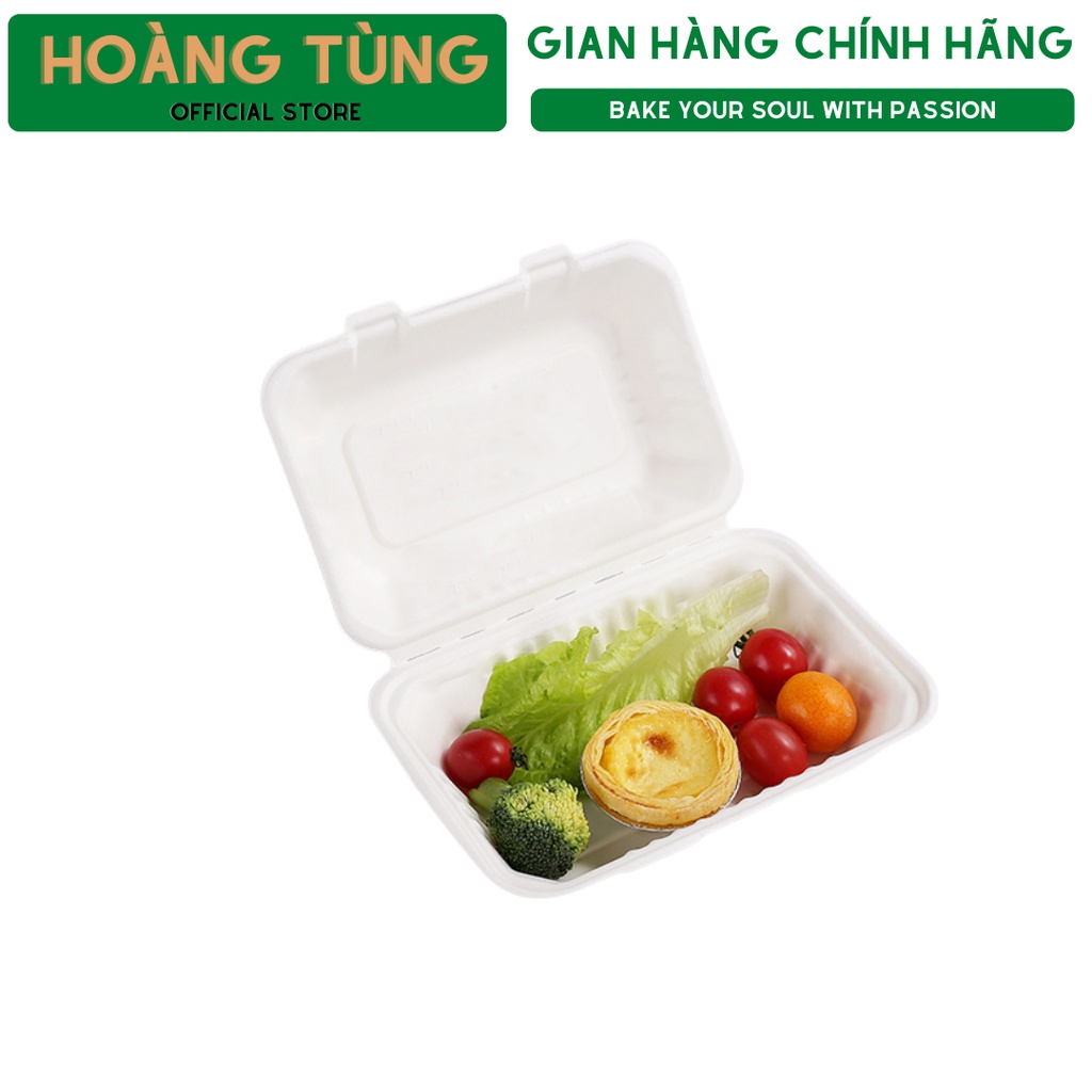 Hộp giấy bã mía tự phân hủy