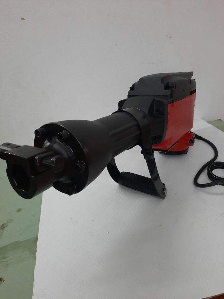 máy đục phá bê tông đỏ đen 65a máy chuyên phá đường