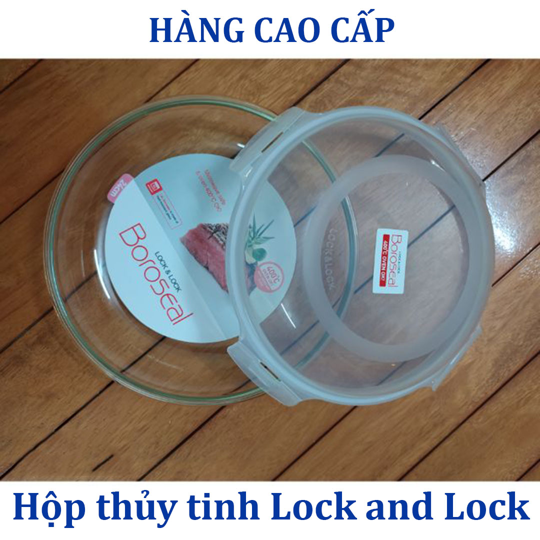 Hộp thủy tinh Lock and Lock- Dung tích 800ml