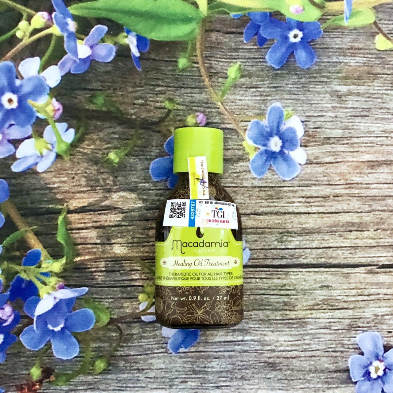 [Tặng mũ trùm]TINH DẦU MACADAMIA HEALING OIL TREATMENT DƯỠNG TÓC
