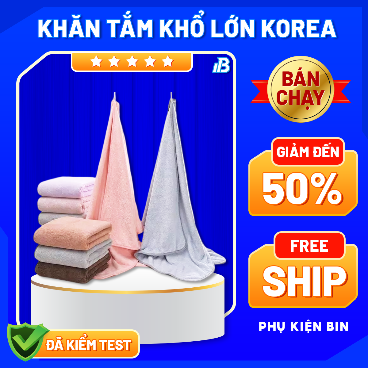 Khăn tắm khổ lớn HÀN QUỐC 70x140 cm, Khăn tắm lông cừu, Khăn tắm Hàn Quốc