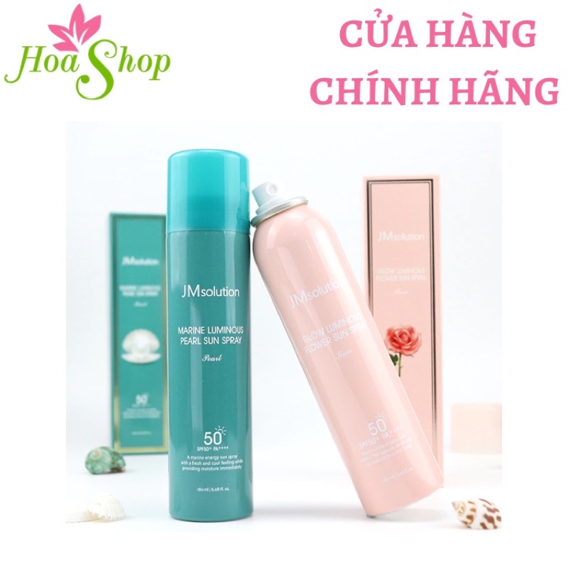 Xịt chống nắng jm solution spf50 dung tích 180ml