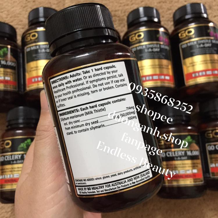 GO Healthy Milk Thistle 50000mg 60 viên