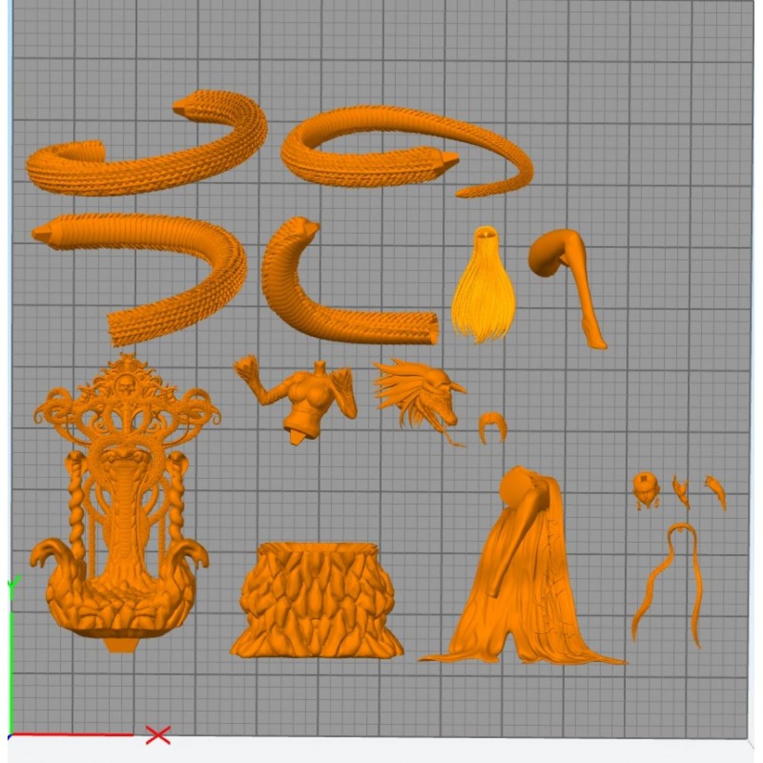File in 3D Boa Hancock One Piece - Manga