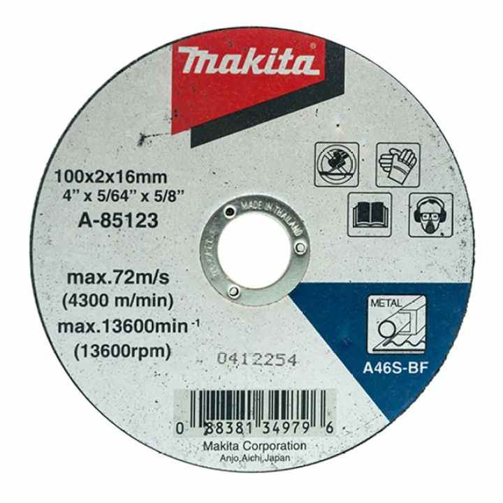 Đá cắt Makita A-85123 (Đen)